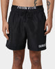 Calvin Klein Medium Double Waistband Swim Shorts PVH Black/White