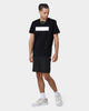 Calvin Klein Medium Drawstring Swim Shorts Black/White