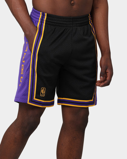 Mitchell & Ness Los Angeles Lakers 1996-'97 Swingman Shorts Black