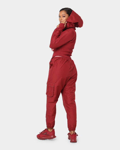 Reebok Women's Cardi B X Reebok Track Pants Triathlon Red