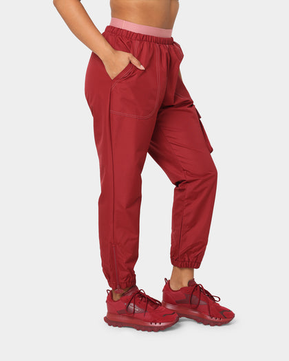 Reebok Women's Cardi B X Reebok Track Pants Triathlon Red