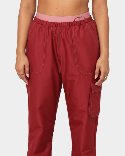 Reebok Women's Cardi B X Reebok Track Pants Triathlon Red