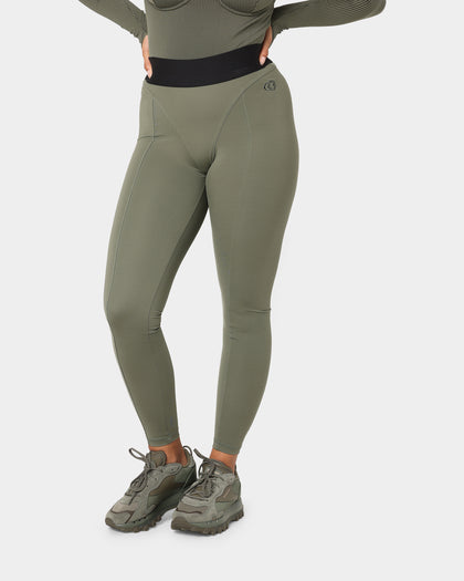 Reebok Women's Cardi B X Reebok Tights Hunter Green