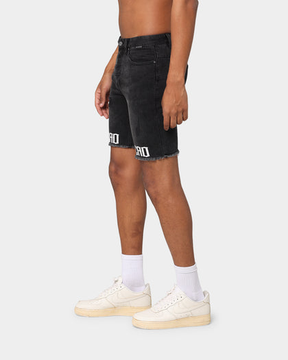 Dead Studios Destroy Denim Short Washed Black