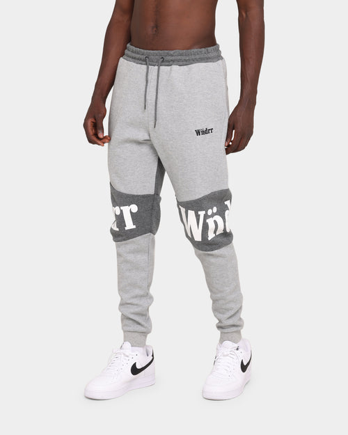 WNDRR Hamilton Tech Track Pant Grey Marle