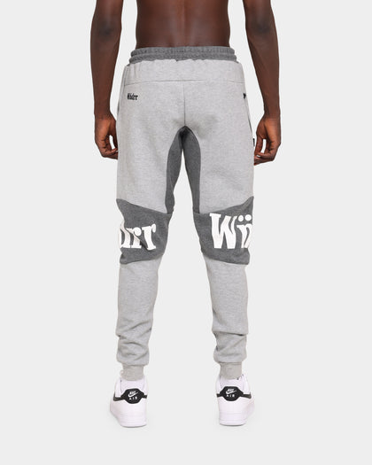 WNDRR Hamilton Tech Track Pant Grey Marle