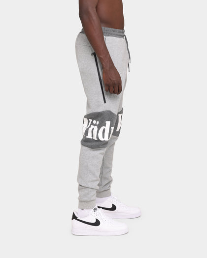 WNDRR Hamilton Tech Track Pant Grey Marle