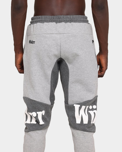 WNDRR Hamilton Tech Track Pant Grey Marle