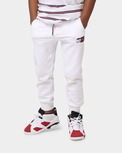 Tommy Hilfiger Flag Print Sweatpants White