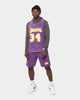 Mitchell & Ness Los Angeles Lakers Quintessential Acid Short Purple