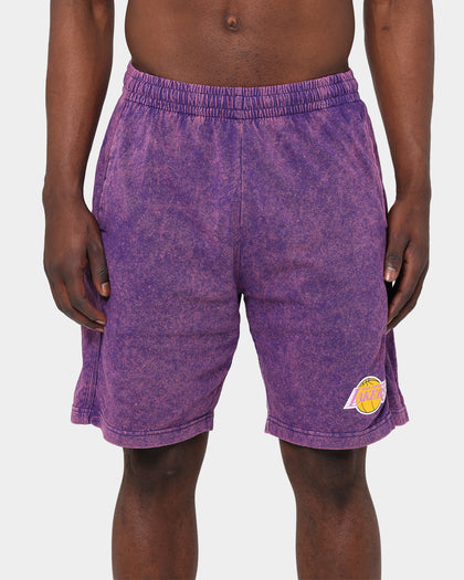 Mitchell & Ness Los Angeles Lakers Quintessential Acid Short Purple