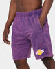 Mitchell & Ness Los Angeles Lakers Quintessential Acid Short Purple