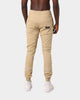Last Kings Double Cross Over Jogger Tan