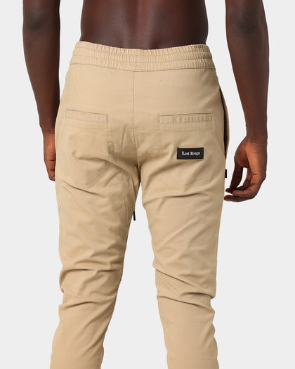 Last Kings Double Cross Over Jogger Tan