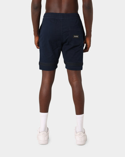 Last Kings Double Cross Over Shorts Navy