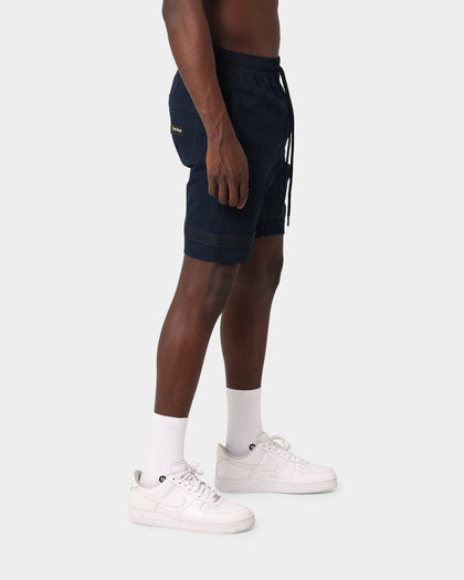 Last Kings Double Cross Over Shorts Navy