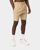 Last Kings Double Cross Over Shorts Tan