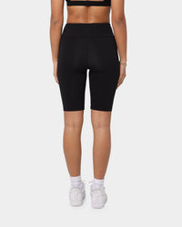 Champion Women's High Rise Bike Short Black/Gold