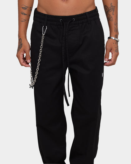 Loiter Butterfly Chain Trouser Black