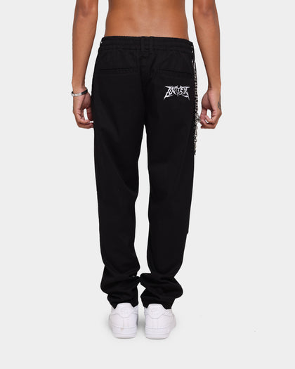 Loiter Butterfly Chain Trouser Black