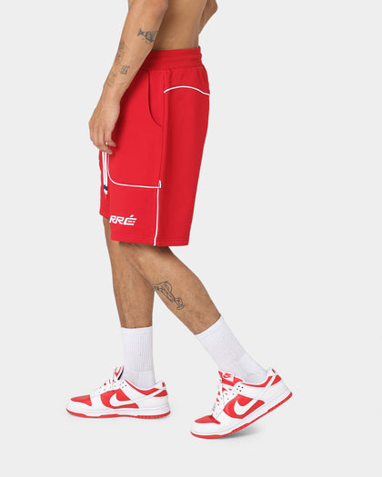 Carre Ange Track Shorts Red