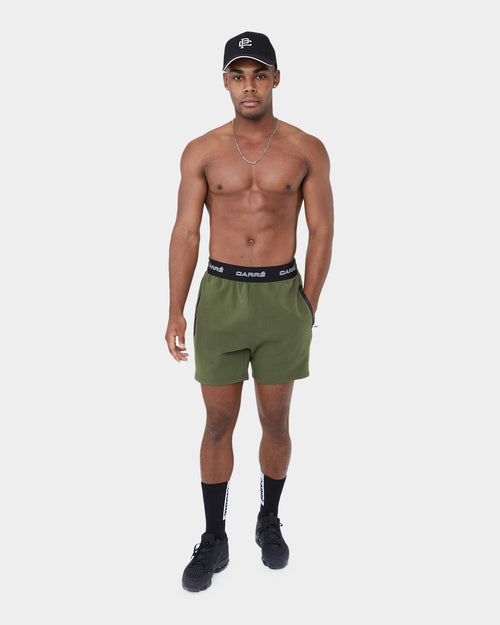 Carré Restart Training Shorts Army Green