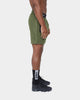 Carré Restart Training Shorts Army Green