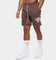 Carré Volle Sweat Short Dark Brown