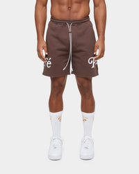Carré Volle Sweat Short Dark Brown