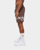 Carré Volle Sweat Short Dark Brown