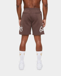 Carré Volle Sweat Short Dark Brown
