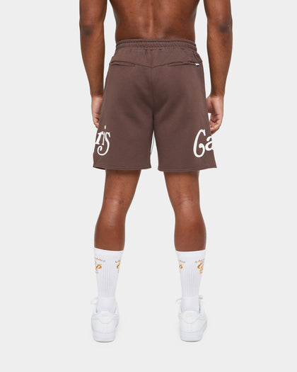Carré Volle Sweat Short Dark Brown