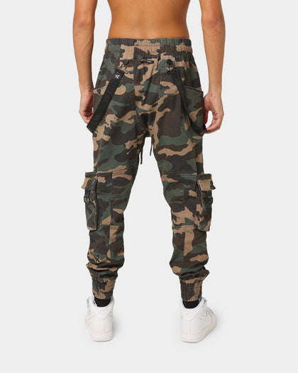 The Anti Order Armed Forces Elite Joggers Woodland Camo