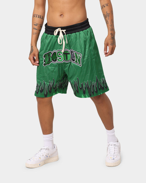 Goat Crew Boston Basketball Short Green/Black
