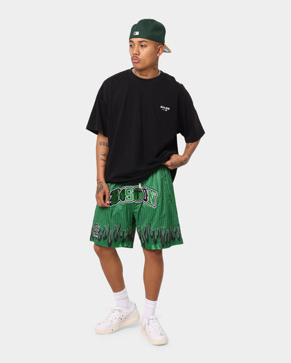 Goat Crew Boston Basketball Short Green/Black