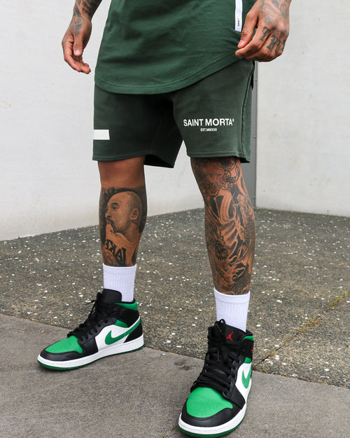 Saint Morta Envogue Street Shorts Forest Green