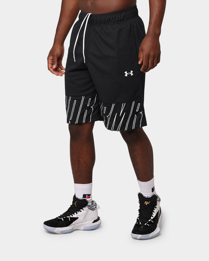 Under Armour Baseline Shorts Black/White