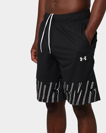 Under Armour Baseline Shorts Black/White