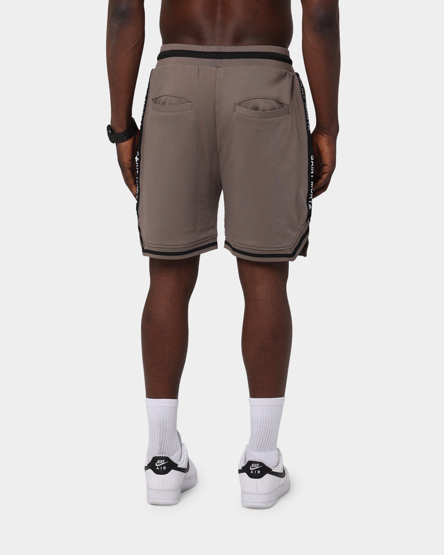 Saint Morta Icon X Fleece Short Dark Brown | Culture Kings US