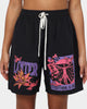 Loiter Trippy Walk Shorts Black