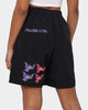 Loiter Trippy Walk Shorts Black
