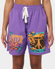 Loiter Trippy Walk Shorts Purple