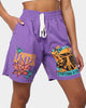 Loiter Trippy Walk Shorts Purple
