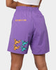 Loiter Trippy Walk Shorts Purple