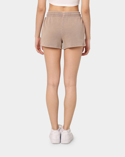 Mitchell & Ness Women's Los Angeles Lakers Courtney Shorts Mushroom