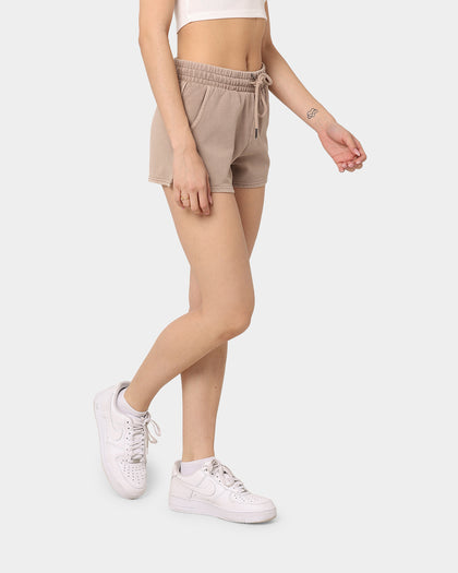 Mitchell & Ness Women's Los Angeles Lakers Courtney Shorts Mushroom