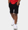 EN ES Kid's Versatile Ripped Denim Shorts Black