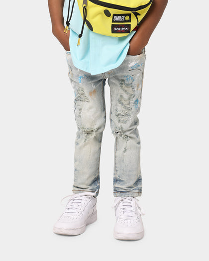 Hause Of JR Kid's Leonardo Denim Jeans Light Blue