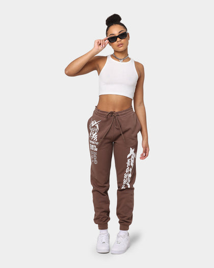 Loiter Dystopia Track Pants Brown