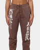 Loiter Dystopia Track Pants Brown